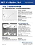 HS Catheter Set Hysterosonography Hysterosalpingography